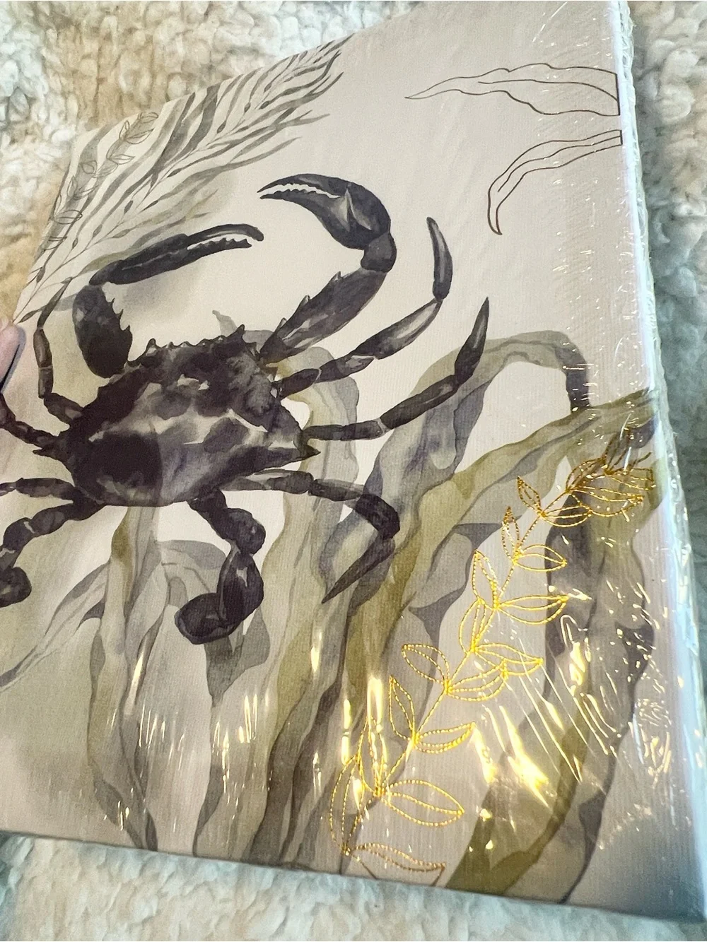 Crab Wall Art Canvas